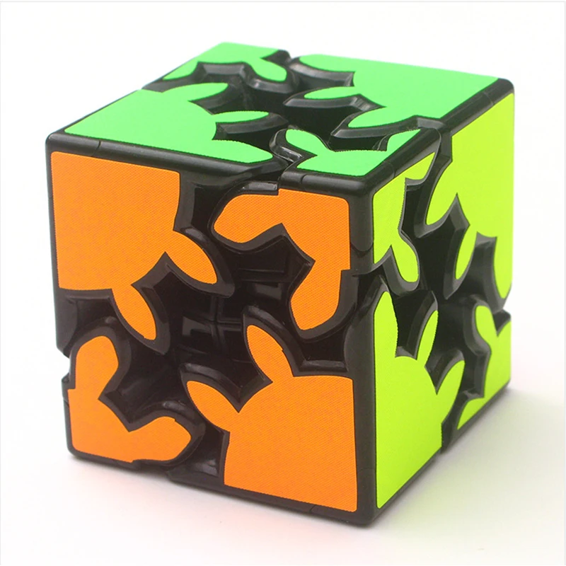 2x2 3x3 Gear Magic Cube Shift Speed Puzzle Cubo Educational Children Twist Puzzle Magico Cubos Toys For Boys Kids