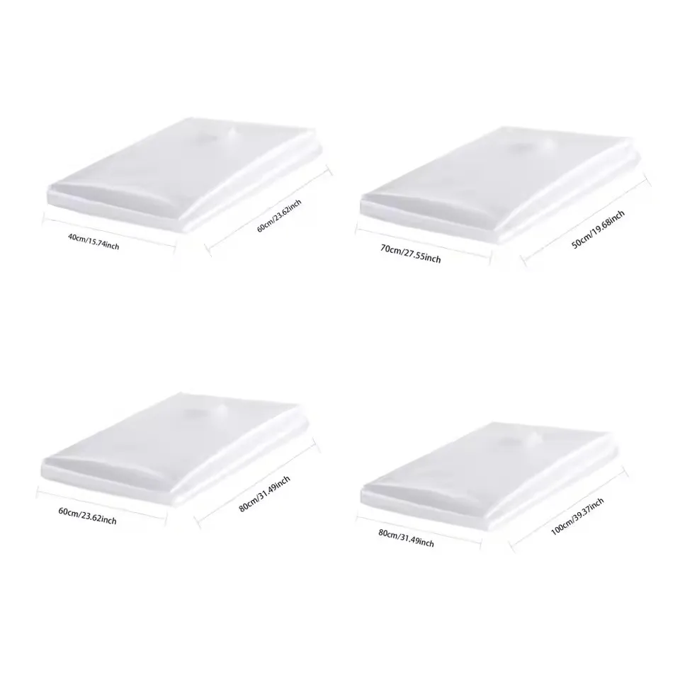 مجموعة أكياس تخزين مفرغة للملابس واللحانات والبطانيات ومنظمات تعبئة الفراش المنزلية لا تشمل المضخة