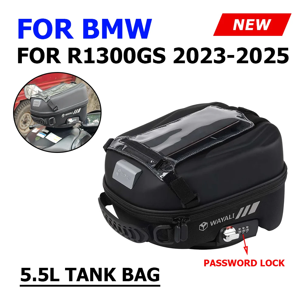 For BMW R1300GS R 1300 GS 1300GS R1300 GS Motorcycle Accessories Tank Bag Luggage Backpack Navigation Phone Bag Tanklock Bag