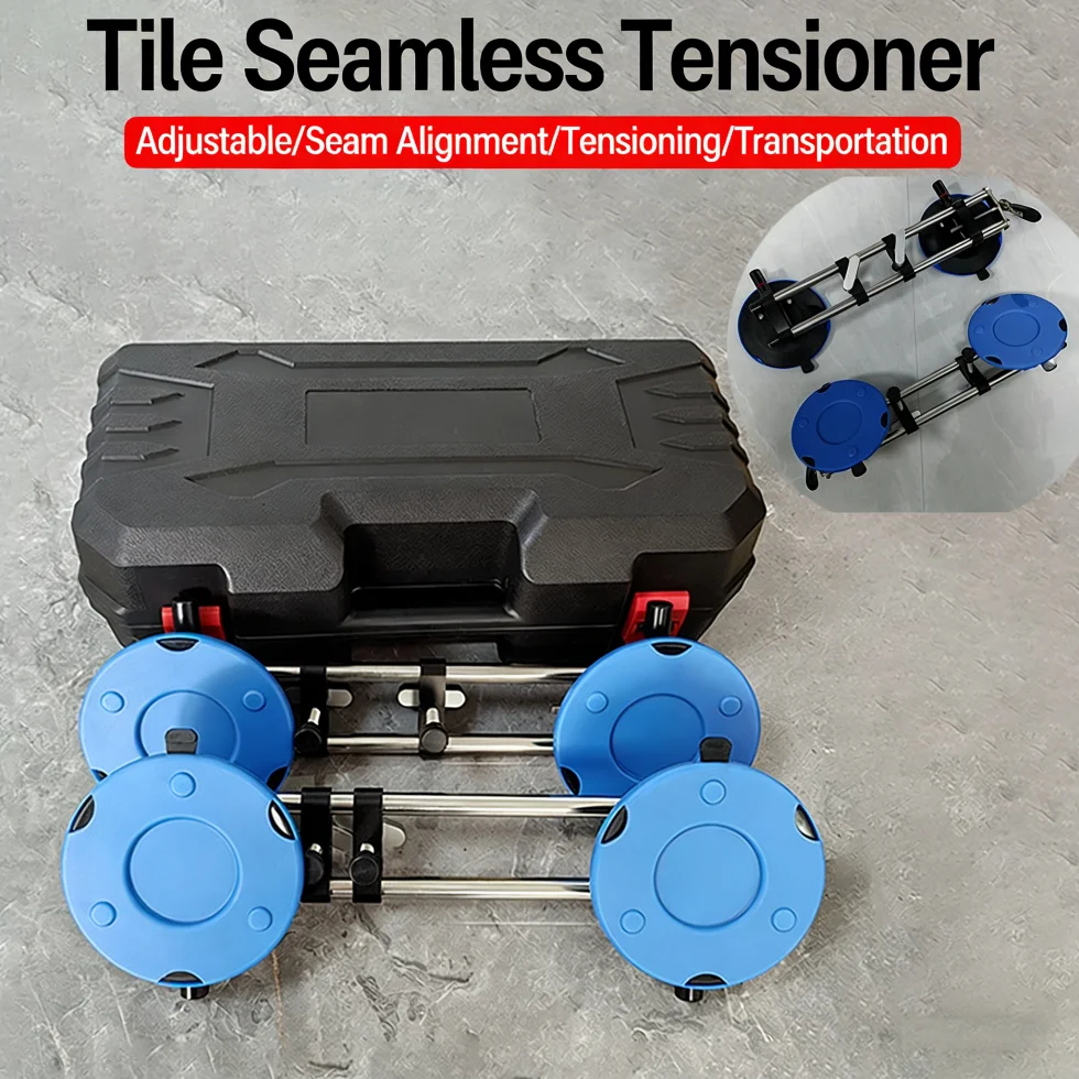 Industrial Grade 8 Inch High Efficiency Stone Seaming Tool with Vacuum Suction Cups for Marble Tile Slab Installation OEM