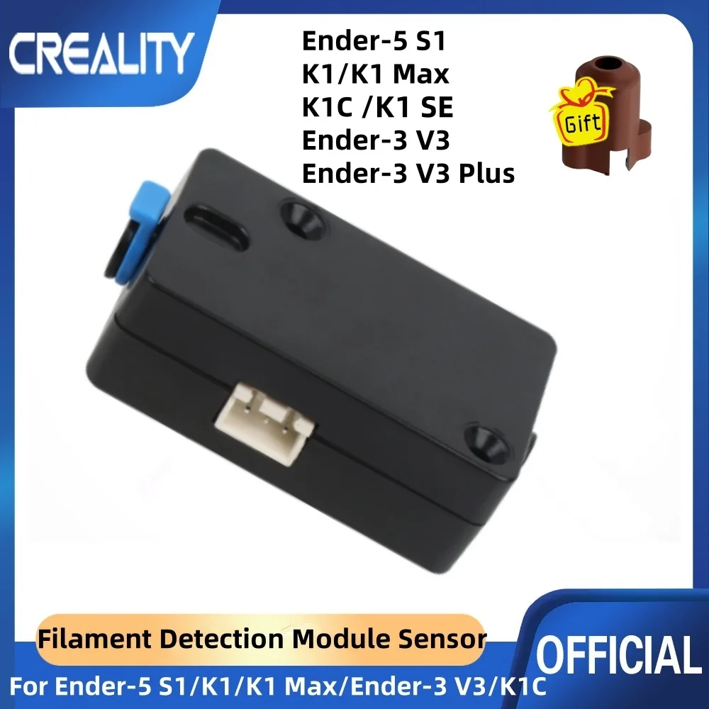 Creality Ender-5 S1 Filament Sensor Kit, 3D Printer Filament Run Out Detector Kit for Ender-5 S1, K1, K1 Max, 3D Printers