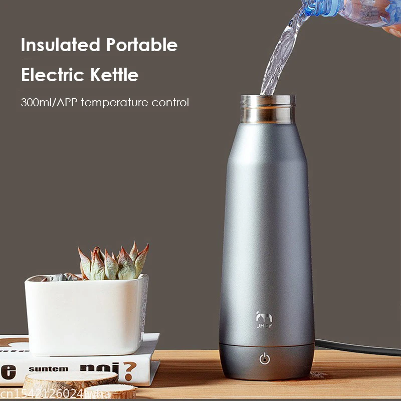 Youpin JMEY Portable Electric Kettle Household Travel Insulated Water Boiler APP Remote Control 300ml Stainless Steel Electric