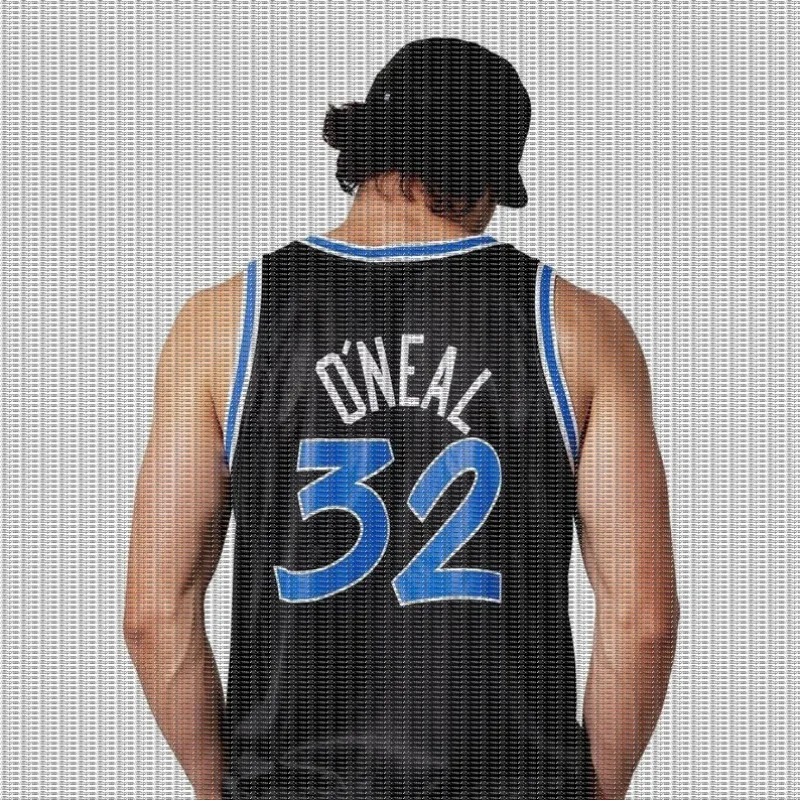 High Street Basketball Sleeveless Top, Big Shark # 32 Quick Drying Loose Casual Sports Vest