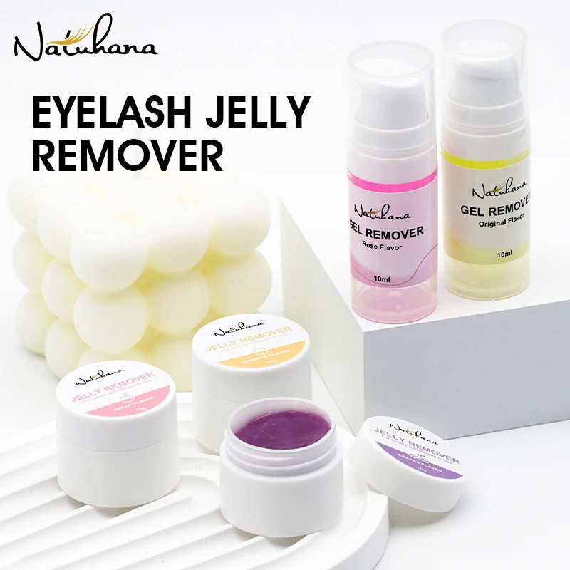 NATUHANA Eyelash Jelly Remover Szybki i bezpieczny żel do przedłużania rzęs Usuwacz kleju Nie drażniące narzędzia do makijażu