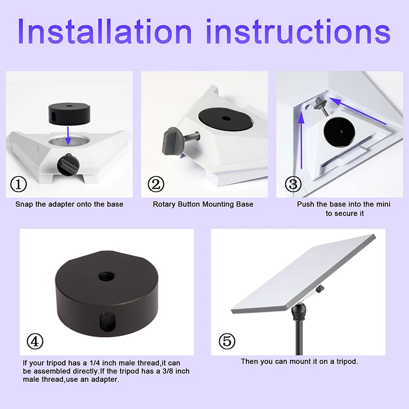 

Подходит для Starlink Mini 2024 года выпуска, алюминиевый адаптерный кронштейн с резьбой 1/4 для штатива, алюминиевый адаптерный кронштейн с резьбой 3/8.