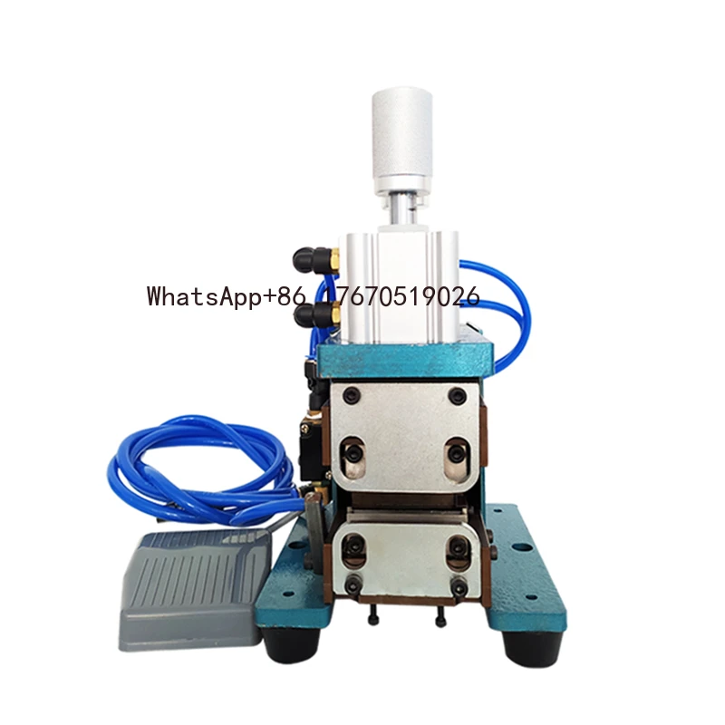 

3F 4FN Pneumatic Electric Wire Stripping Machine Small Mini Power Cord Cable Hot Peeling Twisting Wire Machine