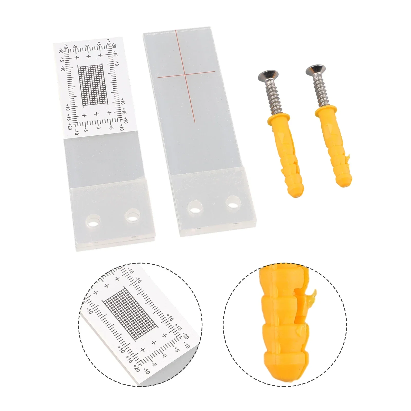 Crack Gauge Linestorm Corner Tell Tales Crack Monitor For Crack Width Monitoring Wall Building Inspection Measuring Instruments