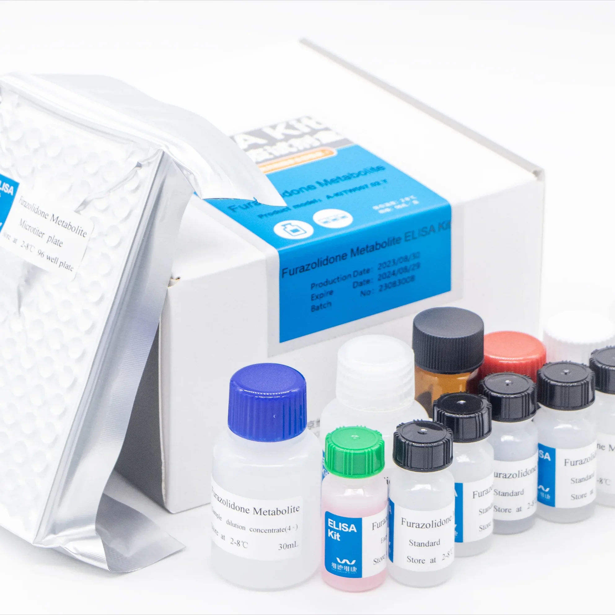 Avian Leukosis Virus P27 Sandwich ELISA Antigen Test Kit (No for Human)-High Sensitivity Early Diagnosis MRD Brand