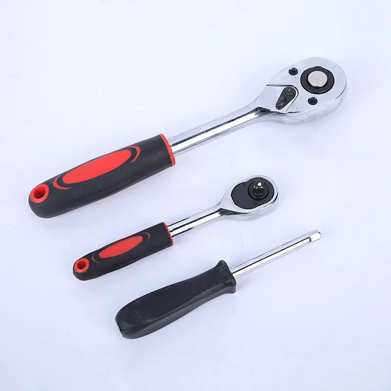 108 Pieces Suite Products Set Socket Wrench Quick Steam Car Repair Ratchet Combination Tool