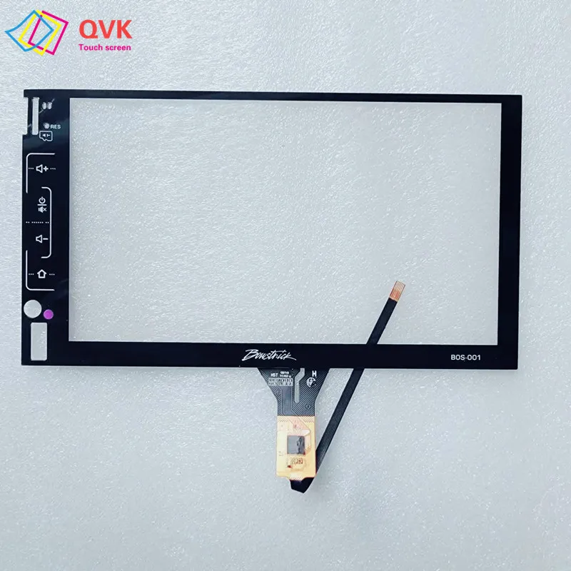 

QVK 7 Inch for Bowsthlck BOS-001 radio DVD multimedia player capacitive touch screen digitizer sensor