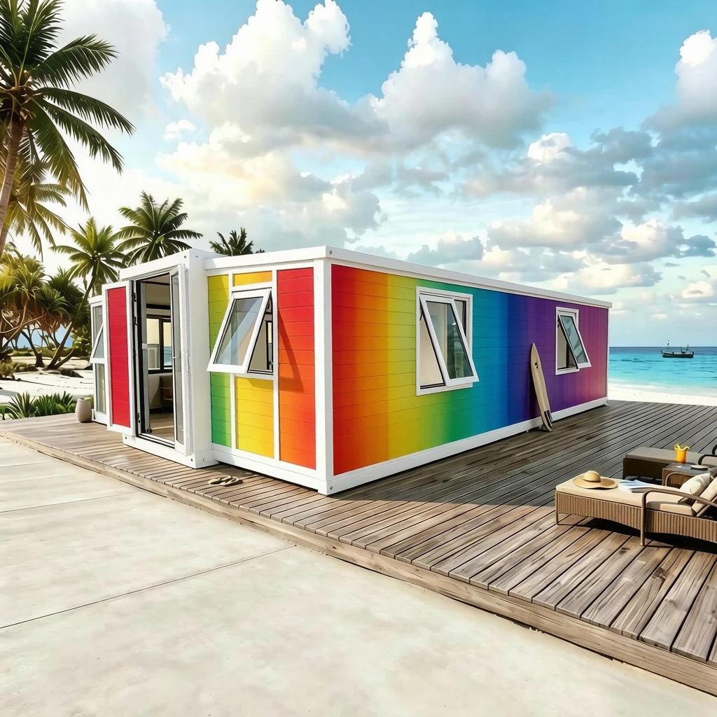 Mobile Prefab Home Vacation Room Expandable Container House Prefabricated Tiny House Portable Homes Garden Rooms Warehouse Barn