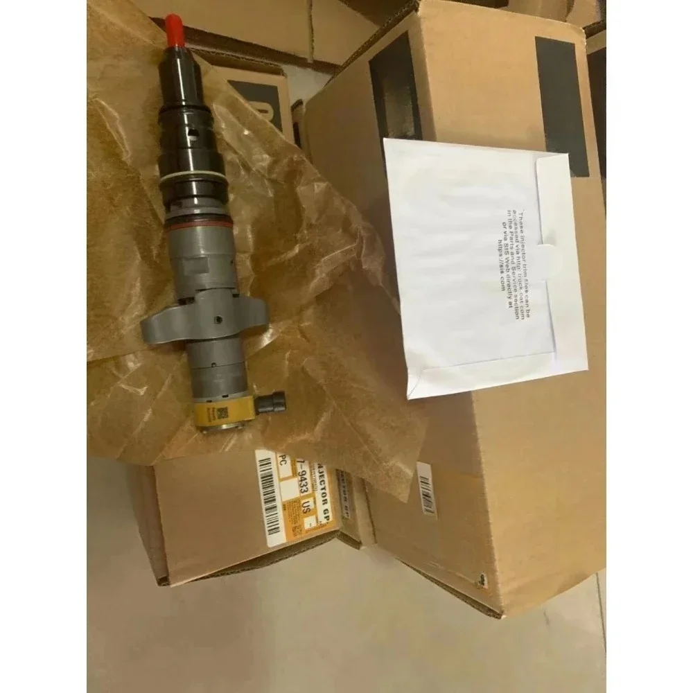 Genuine common rail fuel injector 387-9433 3879433 Fuel Injector for CAT C7 C9 3406e  engine fuel injector