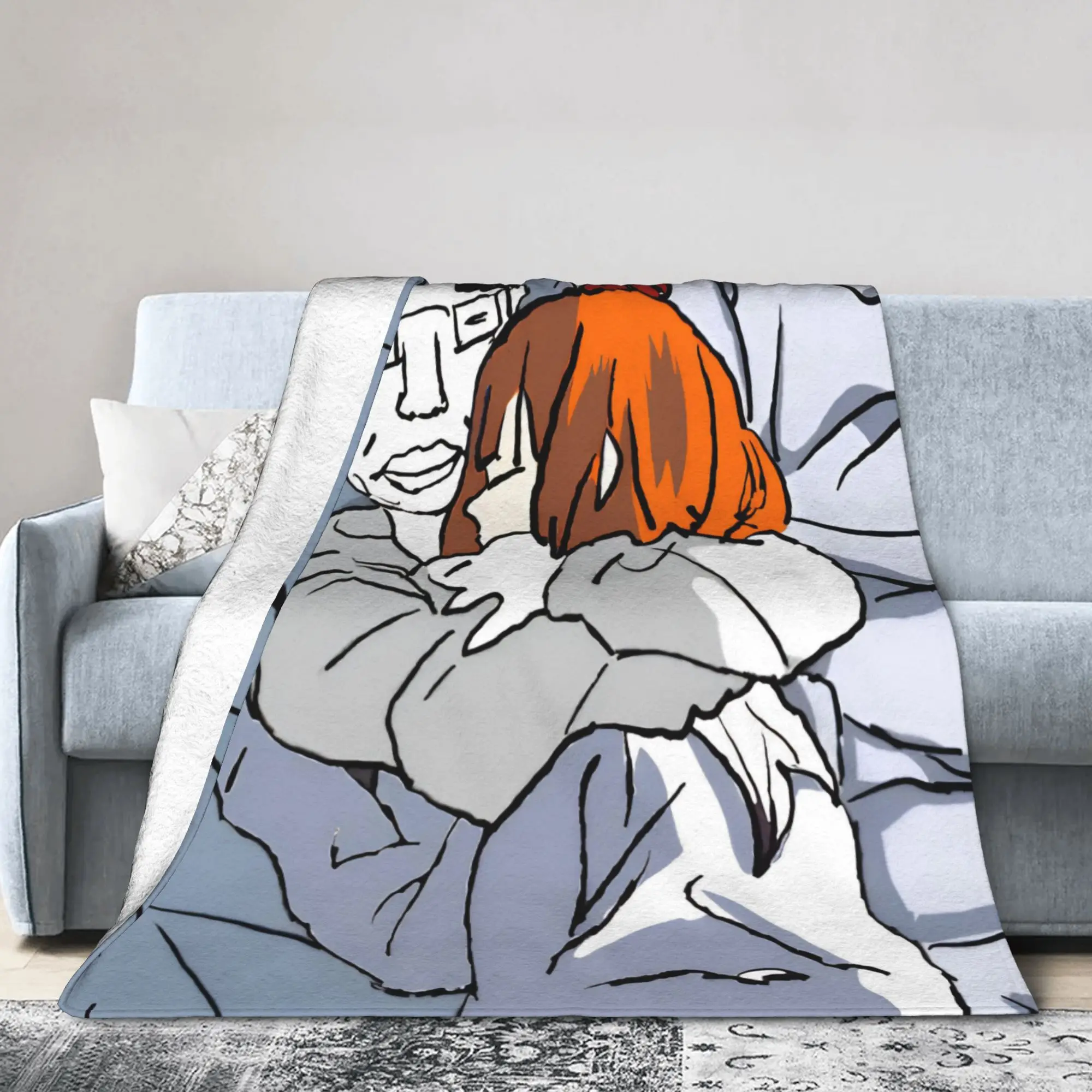 Relax Chudjak Chud Meme  Blanket Stuff Bedding Decorative  Blanket Throw Warm Velvet for Bedroom