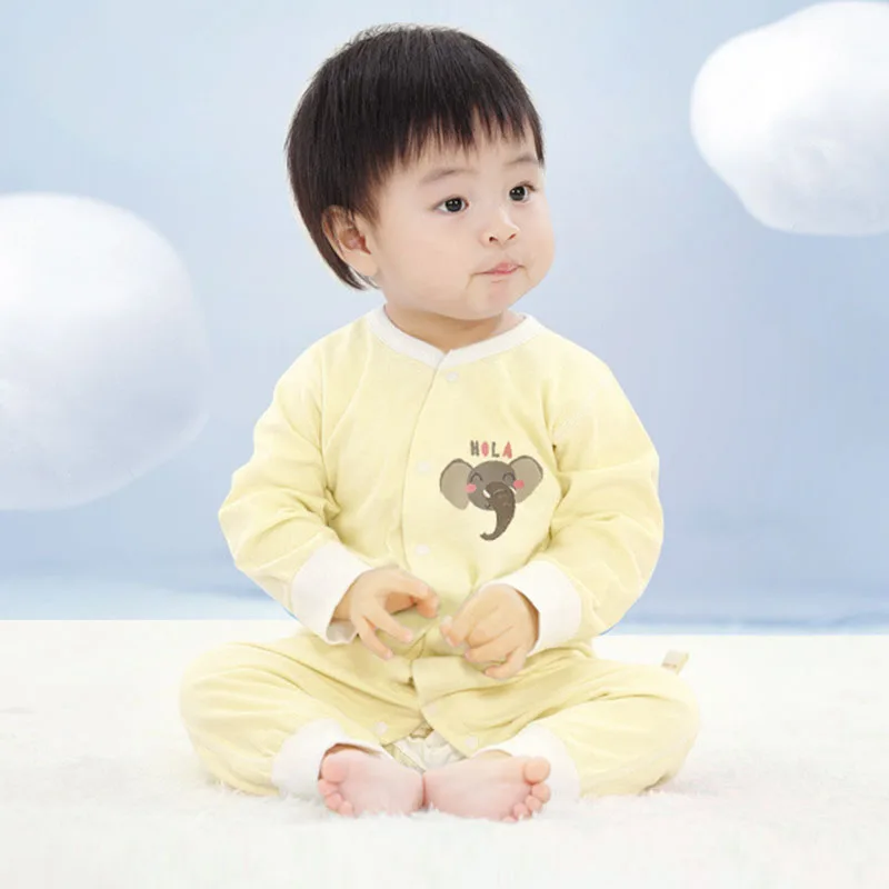 

Baby jumpsuit newborn clothes pure cotton pajamas spring autumn suits male female baby clothing rompers crawling clothes