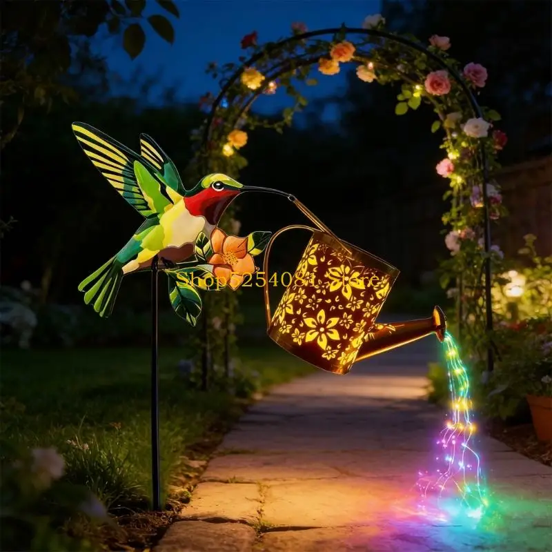 AXYC Permanent Sun Powered Bird Watering Light For Exterior Space Decoration
