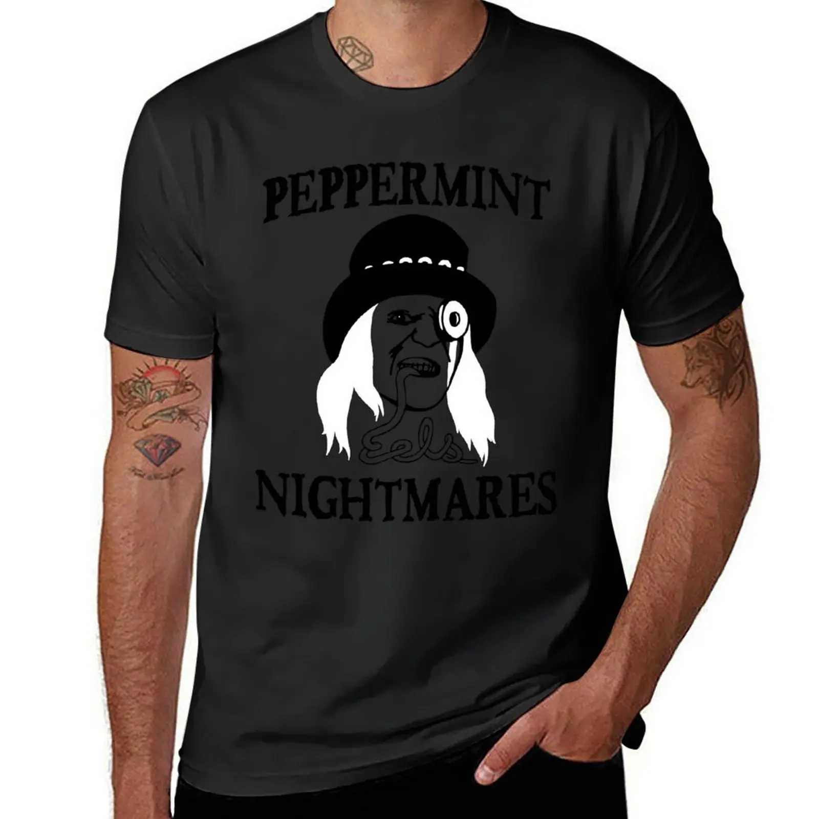 

Peppermint Nightmares T-Shirt hippie clothes quick drying mens clothing