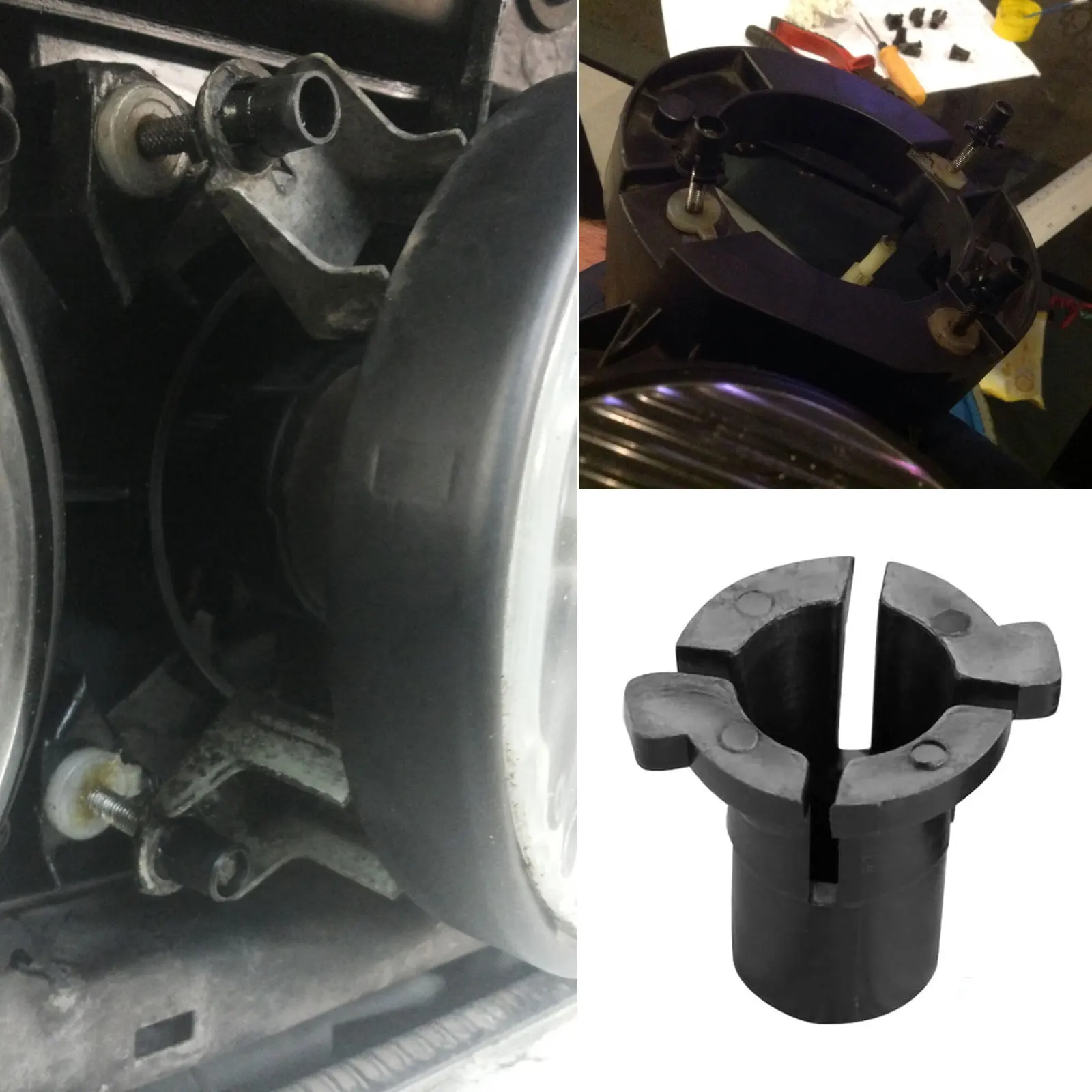 كشافات المصباح ضبط مقاطع المسمار قوس السحابة 63121378369 لسيارات BMW 3 5 6 7 8 Series E31 E30 E34 E24 E32 E46