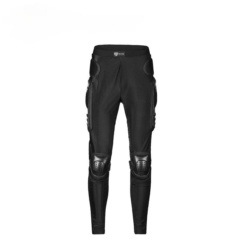 Motorcycle Armor Trousers Motocross Pants Long Armor Knee Crotch Hip Protection Motorbike Riding Racing Equipment Shorts