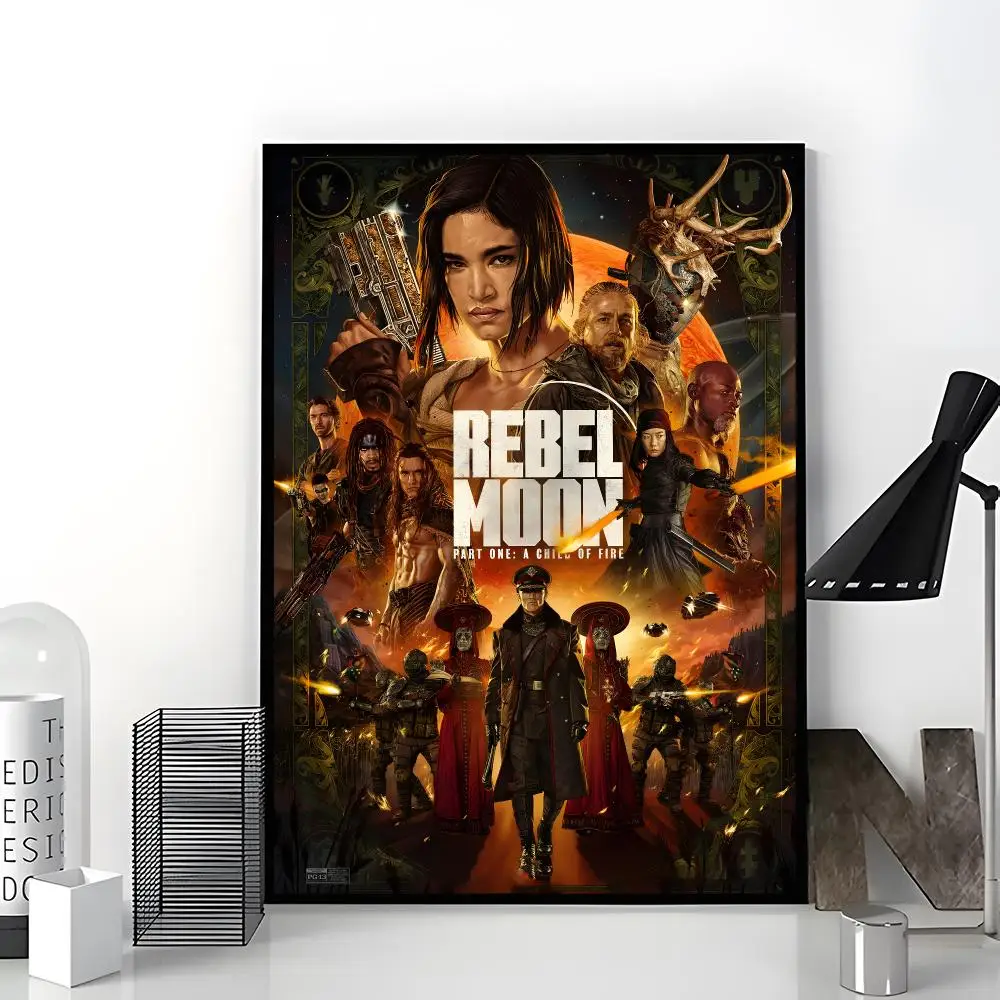 Sci-fi movie Rebel Moon Poster Aesthetic Dorm & Bedroom Wall Art Decor