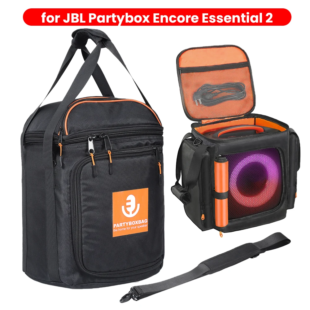 

Портативный защитный чехол для JBL Partybox Encore Essential 2, чехол для портативного динамика, пылезащитный чехол, двухсторонний динамик для хранения Ba