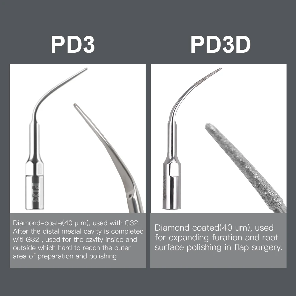 1Pc Dental Dental Ultrasonic Scaler Scaling Tips Fit For SATELEC & DTE &NSK Dental Ultrasonic Scaler