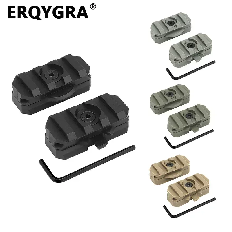 

ERQYGRA Tactical Helmet ARC Rotatable Linear Guide Rail 19mm Fast Accessory Airsoft Hunting Paintball Outdoor Sports Equipment