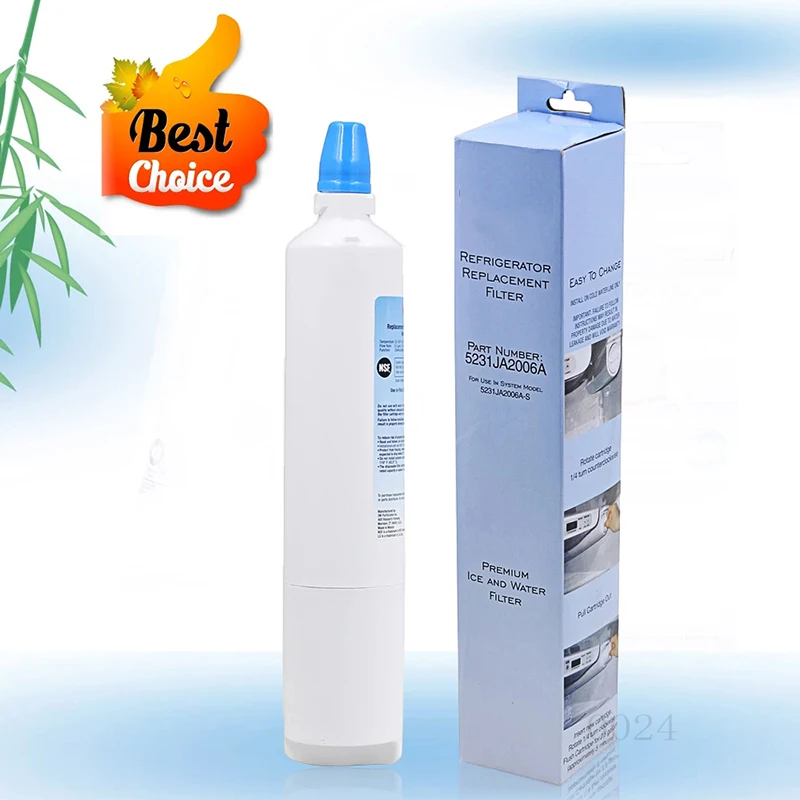 Replace the refrigerator filter  LT600P, suitable for 5231JA2006, 5231JA2006A, 5231JA2005A, 5231JA2006F, 5231JJ2001C . 1