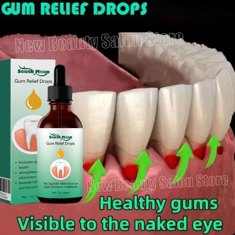 

Quickly Repair Gum Serum Care Teeth Whiten Remove Yellow Repair Gum Regrowth Plaque Stains Relieve Gums Decay Toothache