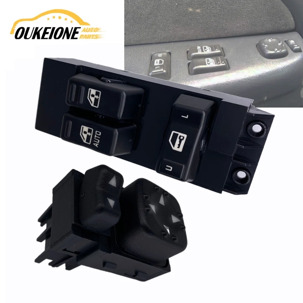 Power Window Mirror Control Switch for Chevrolet Chevy Silverado GMC Sierra 1500 2500 3500 15054161 15753934 Car Accessories