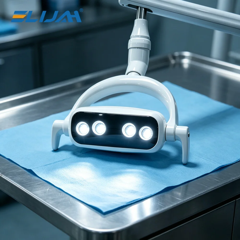 

Dental Unit LED Induction Lamp Infrared Induction Control Adjustable Illumination Shadowless Light for Dental Chair Equipment