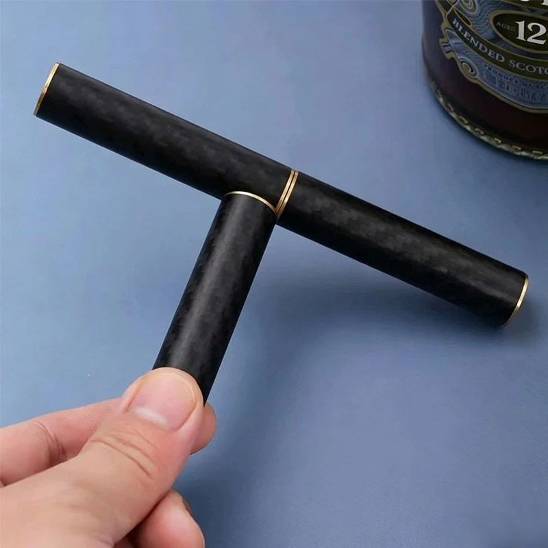 EDC Fidget Toys Adults Relieve Stress And ADHD Anxiety Magnetic Metal Carbon Fiber Three Section Stick Creative Gift Idea