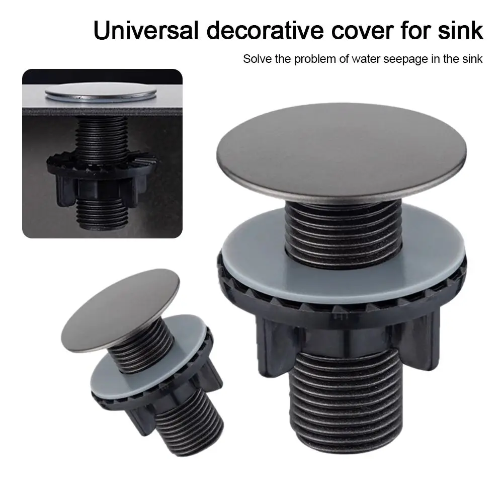 

Durable Anti-leakage Faucet Hole Cover Water Stopper Drainage Seal Kitchen Sink Plug Washbasin Decorative Plug