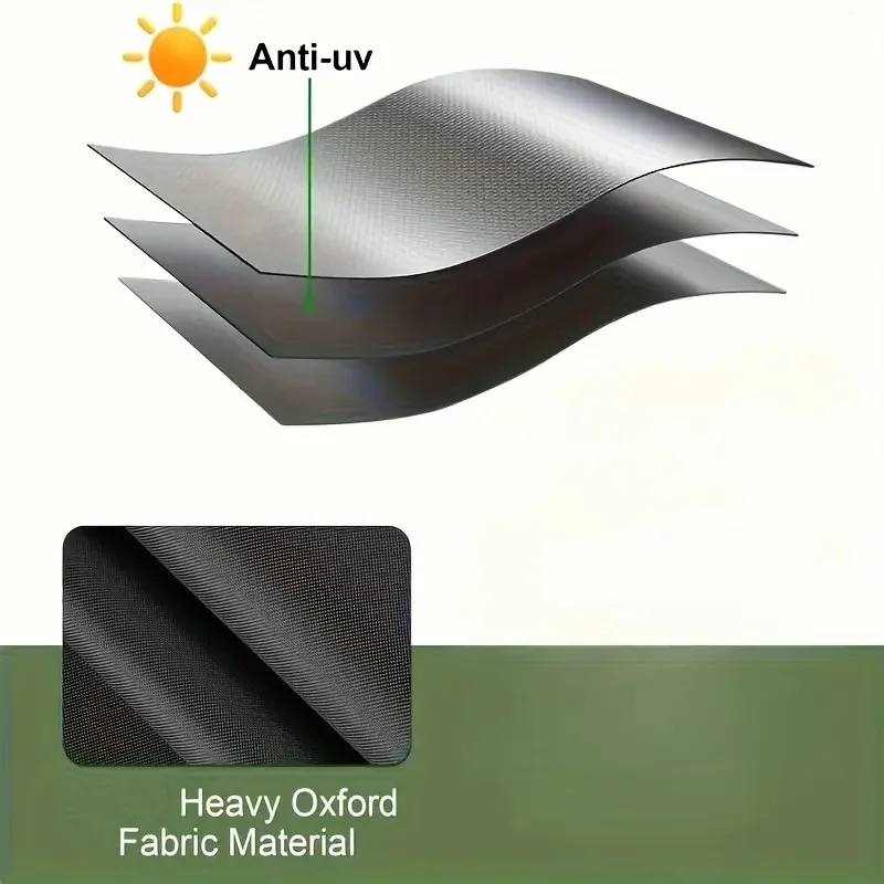 قطعة واحدة من غطاء حفرة النار المربع، يناسب معظم طاولات حفرة النار، مناسبة لساحة، العشب، عشاق الحديقة، ديكورات الفناء #6