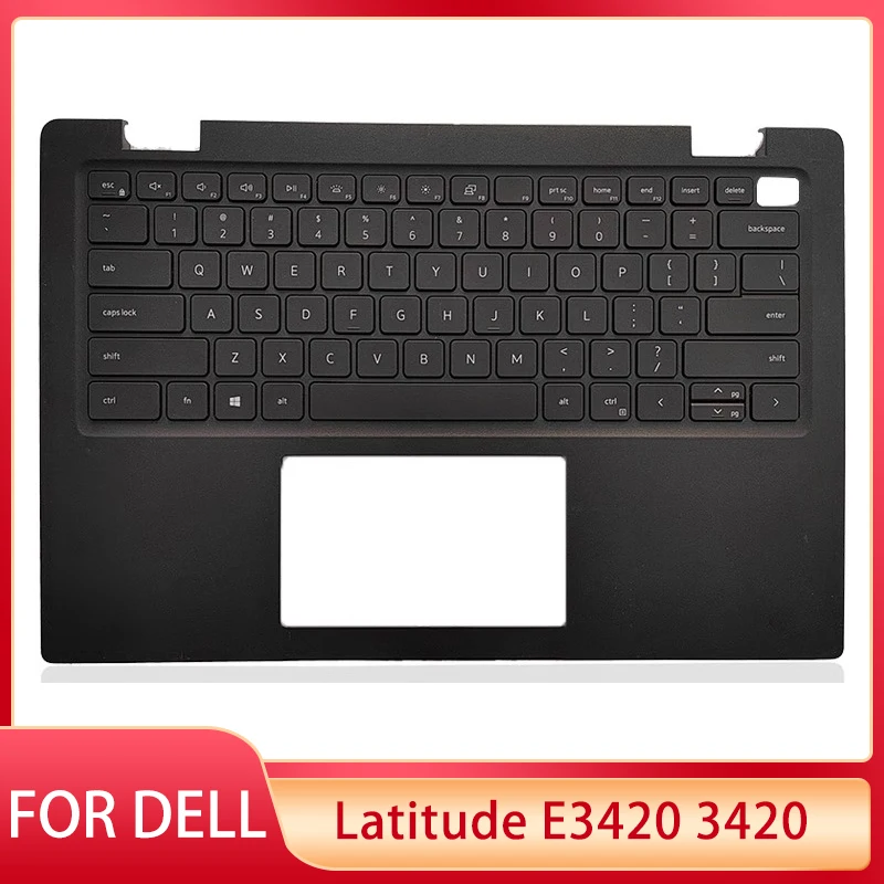 

New For DELL Latitude E3420 3420 04PX9K Laptop US English Keyboard With Backlight Palmrest Upper Cover Case