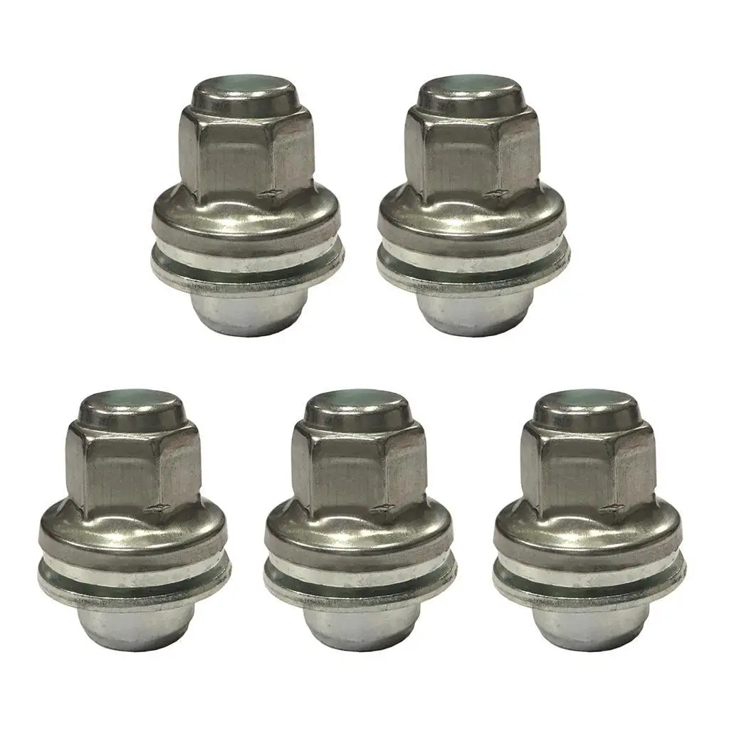 5 Pcs Thread Pitch, Style Lug Nuts Closed End ， All，XJ8 2004 – 2011，XF 2009 – 2011