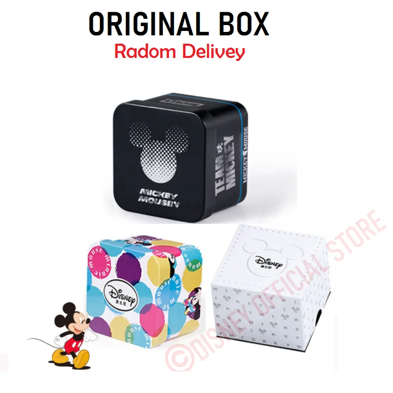 Disney-Reloj Original de Mickey Mouse para niños, cronógrafo de pulsera de cuarzo japonés, impermeable, nuevo