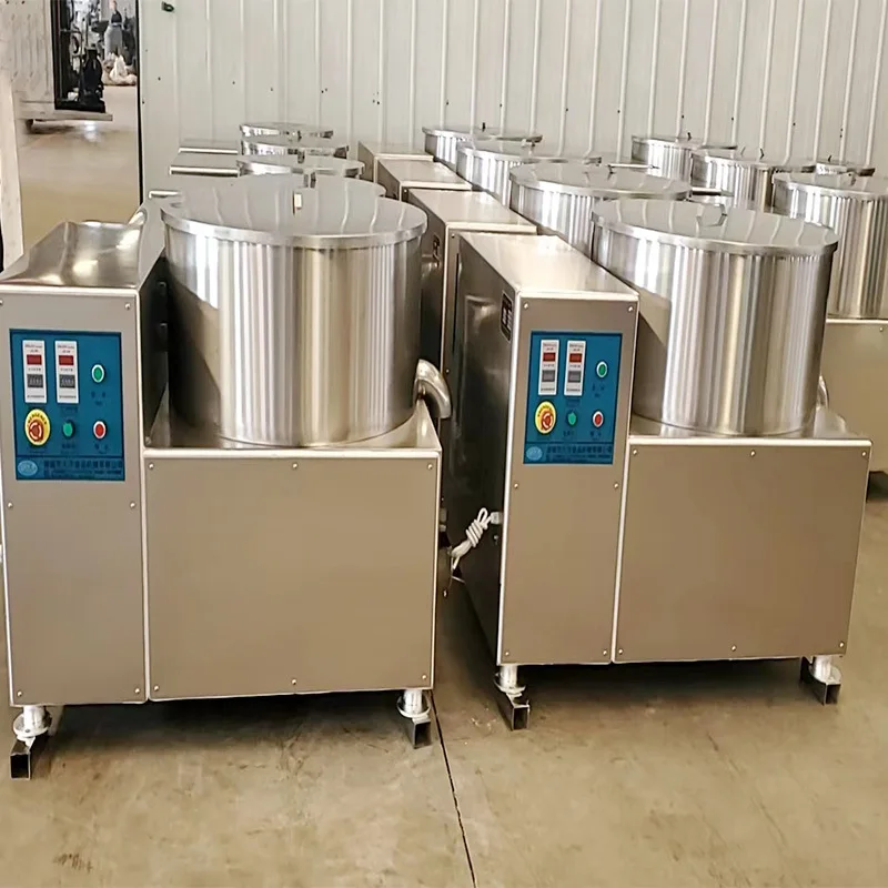Fruit and vegetable spin dryer, centrifugal spin dryer, stainless steel material without damage, quick spin dryer for agarwood