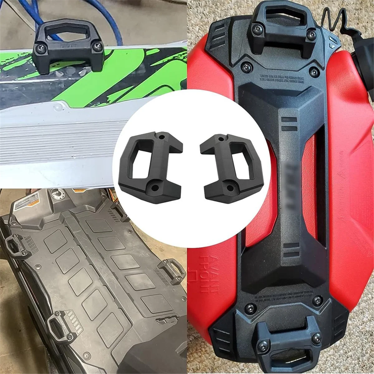 Basisset voor auto-bagagerek voor Ski Doo LINQ CARGO 860201806   Auto Extorier Accessoires Sneeuwscooter Armsteun