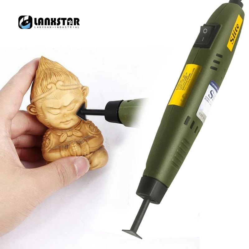 110V-220V 18W Pen Type Mini Sander Groove Grinding Tools for DIY Model Moulds Sander Grinder Tool Machine Round Corner Polisher