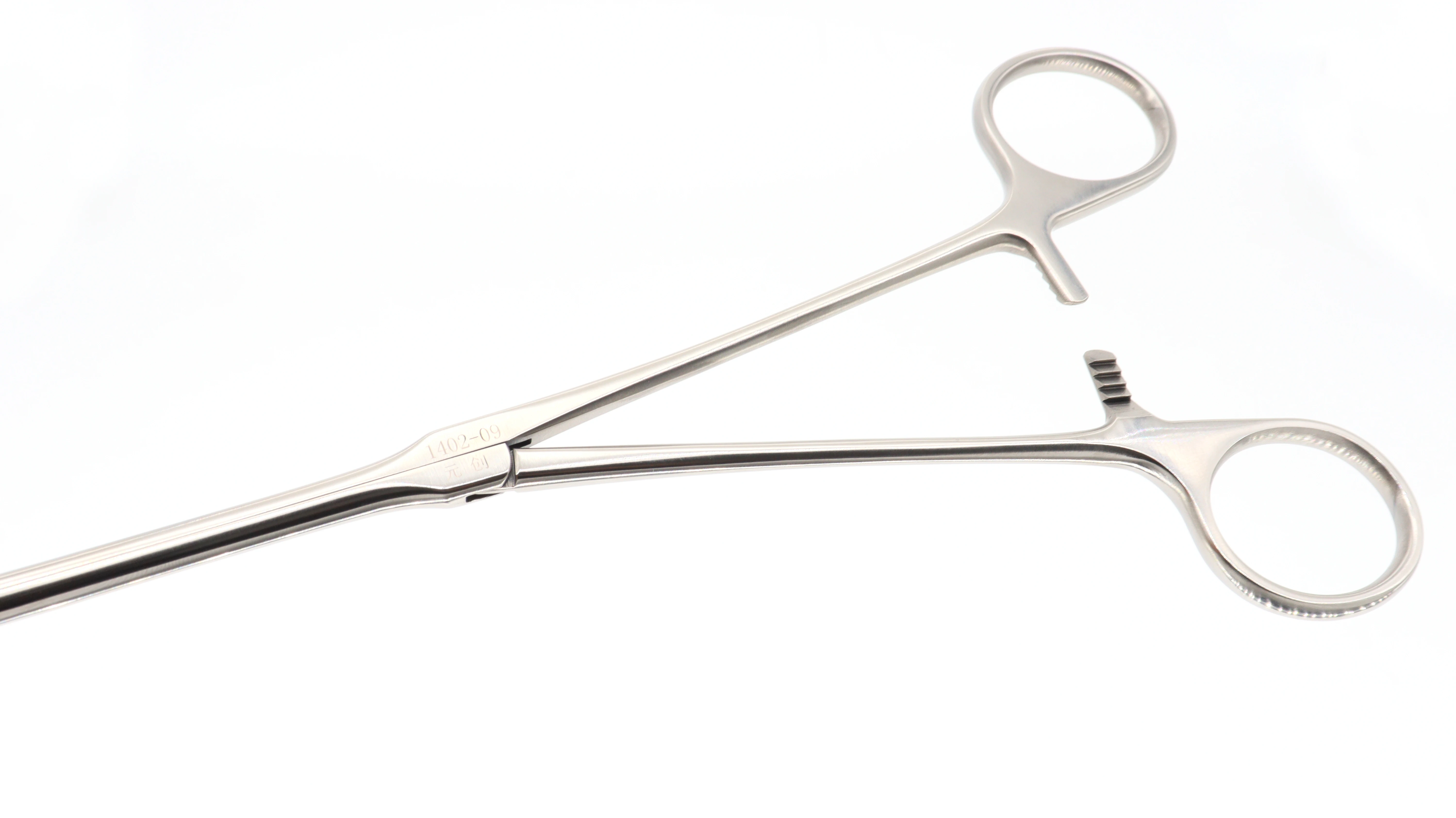 Steel and Metal Lymphatic Gripper Surgical Instruments