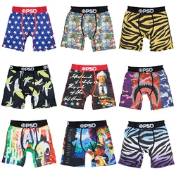 Fashion Print Men Underwear Boxer Shorts Boxershorts Cueca Male Panty Lingerie Men Underpants Panty Boxershorts S-XXL