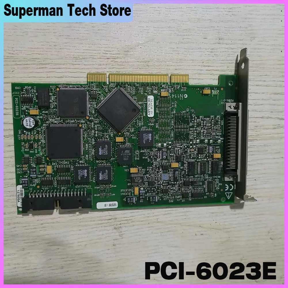 

PCI-6023E For N I 16-channel analog input multi-function data acquisition card
