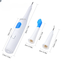 Hot selling dog ultrasonics toothbrush electric tartar remover pet tooth cleaner animal dentals calculus scraper