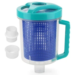 Inline Pool Leaf Canister with Basket, Replacement for W560, W530 Pool Cleaner, Swimming Pool Cleaners Accessory