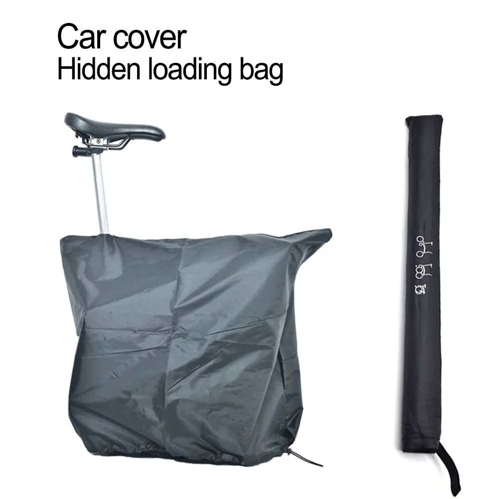 Ultra Thin Bike Frame Hidden Dust Cover For Brompton Folding Bicycle Gear Protector Bicycle Storage Organization Accessories