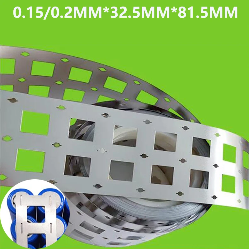 32650 32700 32140 33140 Connecting Nickel Sheet with Lithium Battery Nickel-plated Steel Strip Spot Welding Nickel Sheet image 2