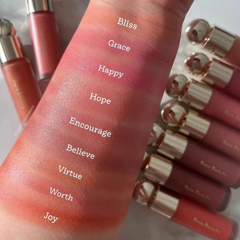 럭셔리 립스틱 블러쉬 크림 그레이스 리퀴드 블러쉬 방수 모이스처 페이스 컨투어 섀도우 블러셔 리퀴드 블러셔 플럼프 메이크업 ﻿