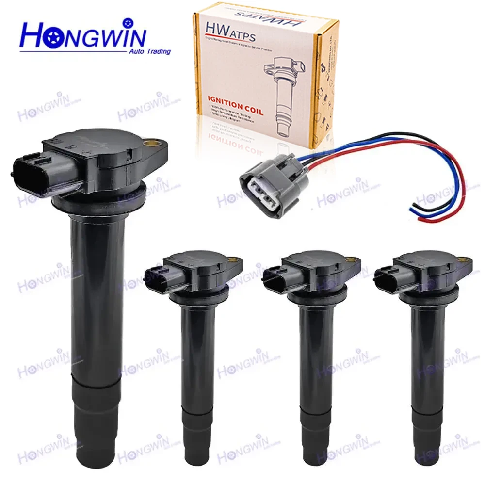 

4pcs 22448-4M500 UF32 Ignition Coil Wire Fits Nissan Almera Sentra Primera Sunny Cube 1.8L 95-06 QG18DE 22448-4M50A 224484M500