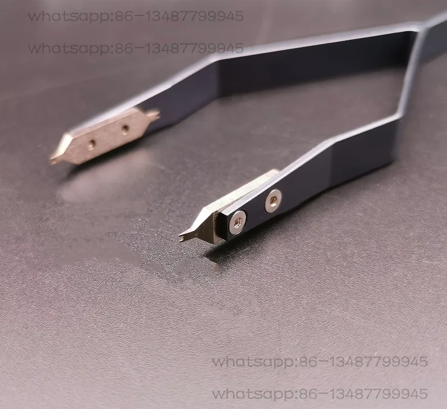 Watch Repair 7825 Raw Ear Disassembly Pliers, Raw Ear Batch V-shaped Disassembly Ear Pliers Y-shaped Tape Remover