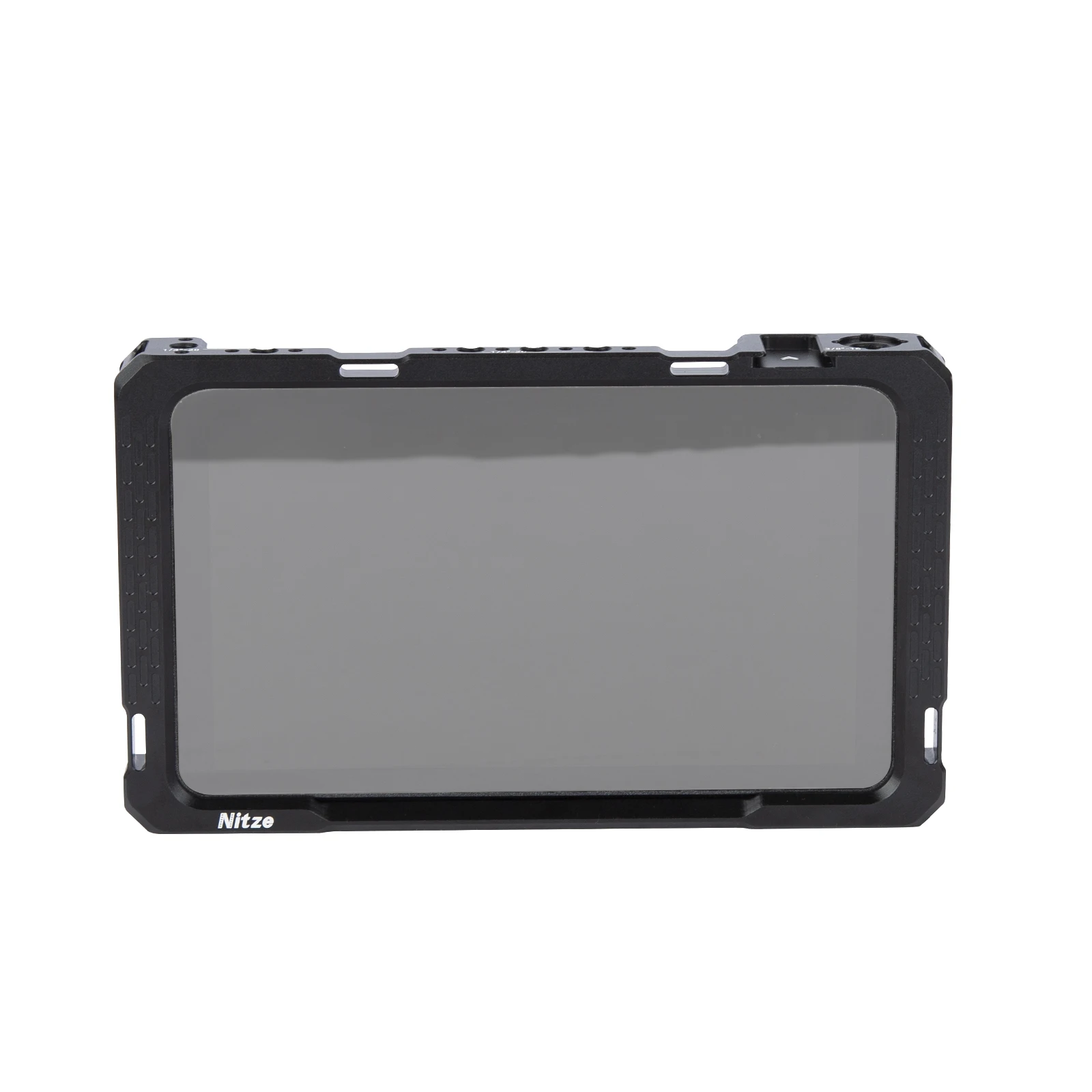 Nitze Cage,Built-in NATO Rails,Multiple Mounting Points for PortKeys LH7P / LH7H Monitor JT-I03A